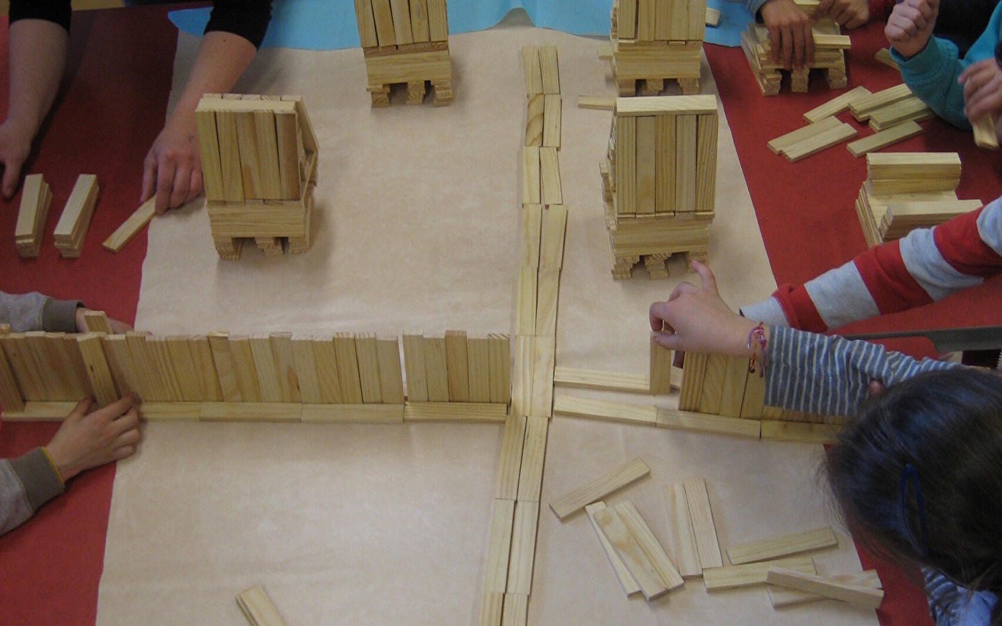 Häuser der prähistorischen Menschen