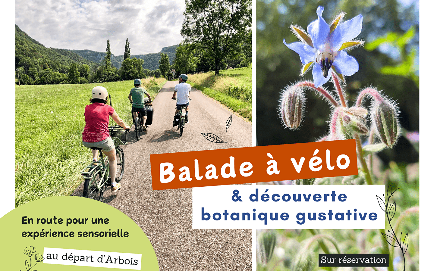 Fahrradtour & botanische Geschmackserlebnisse