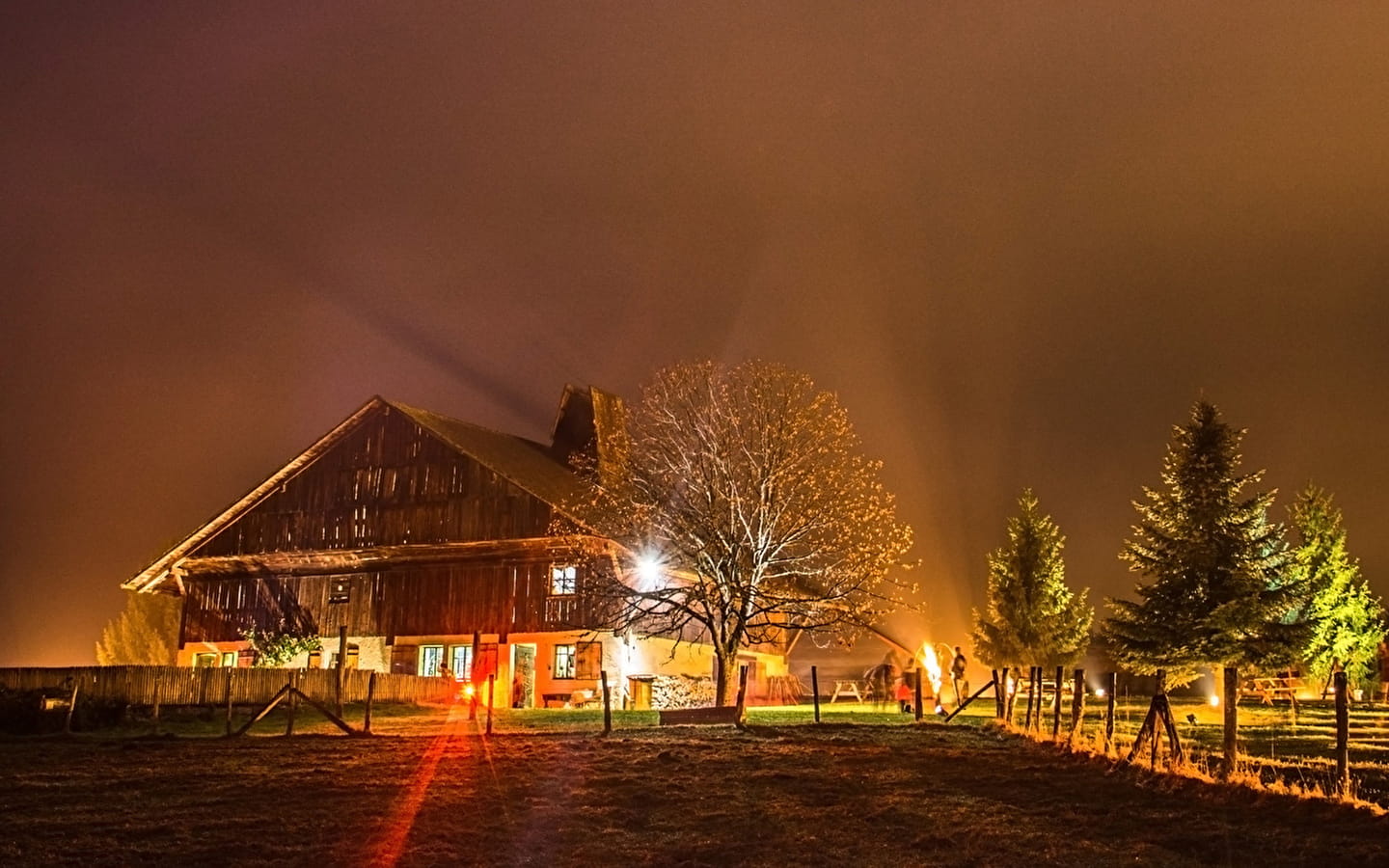 Weihnachtsmarkt im Musée des Maisons Comtoises (Museum der Comtoiser Häuser)