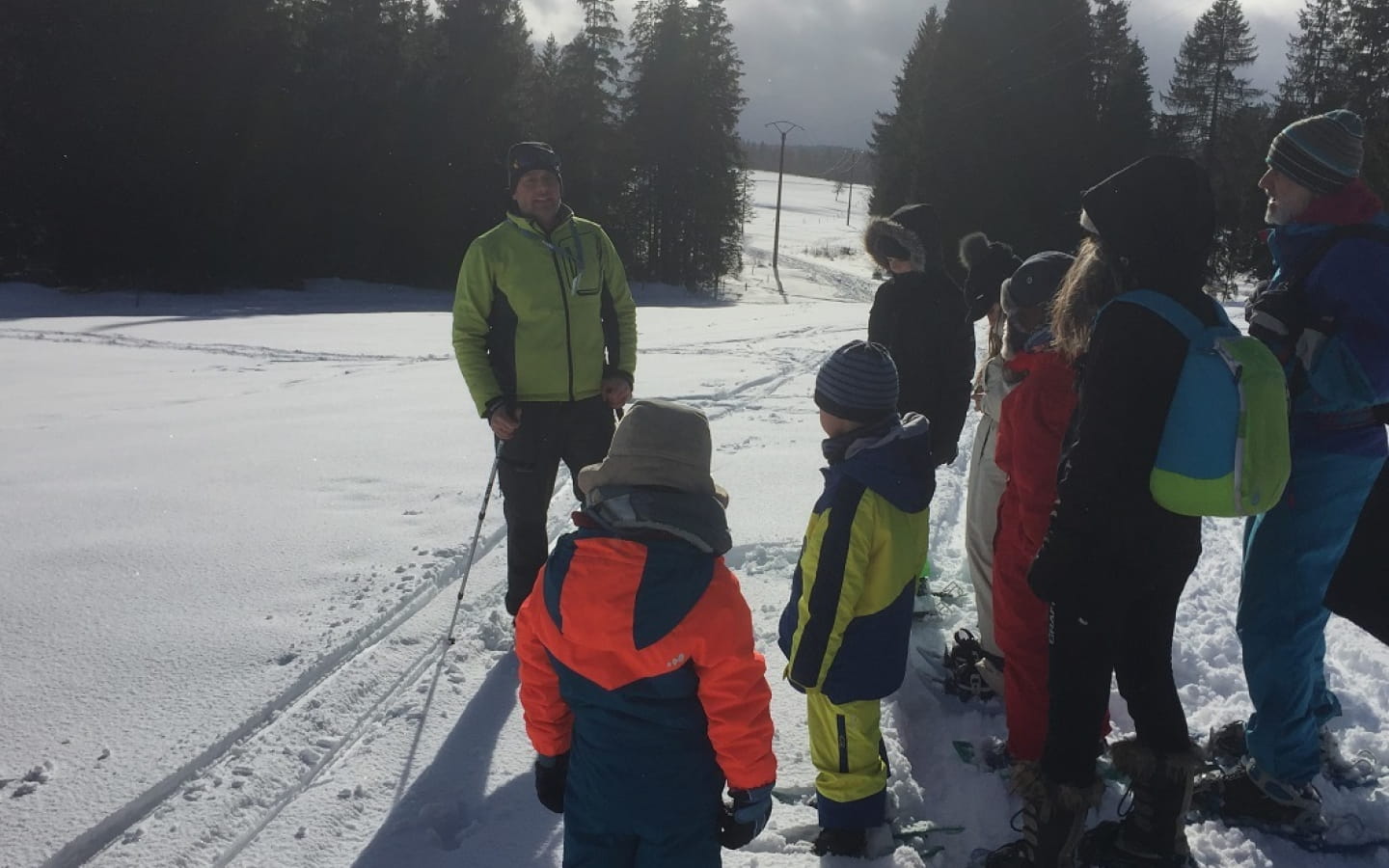 Schneeschuhwandern oder Wandern