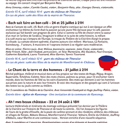 Sommerszenen am Doubs: Ah! mes beaux châteaux (Meine schönen Schlösser)