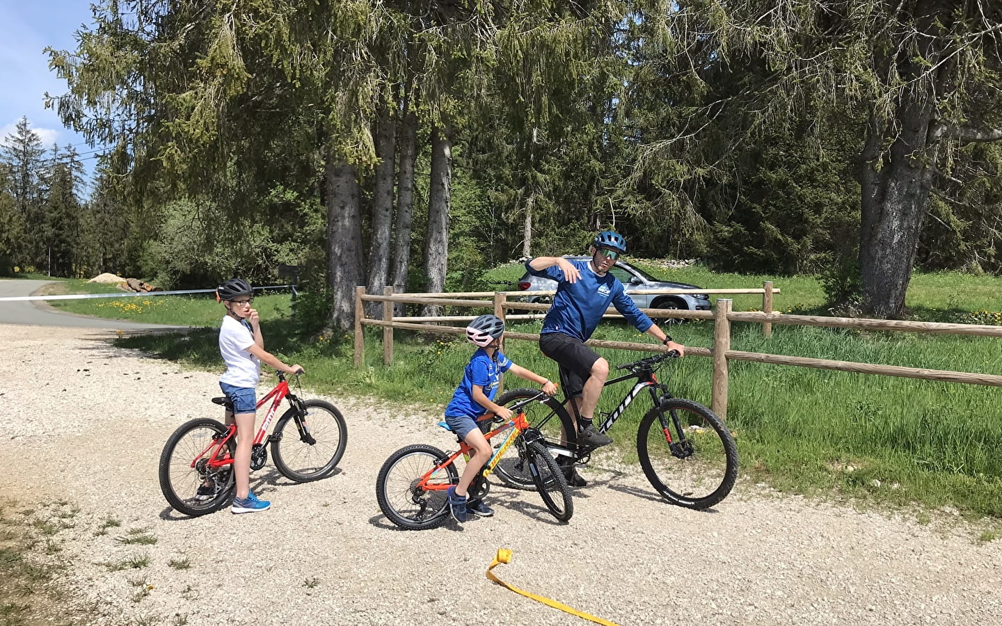 Begleitete Mountainbike-Tour für Kinder