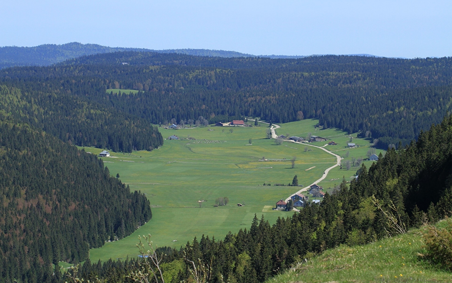 Der Aussichtspunkt Chapelle-des-Bois