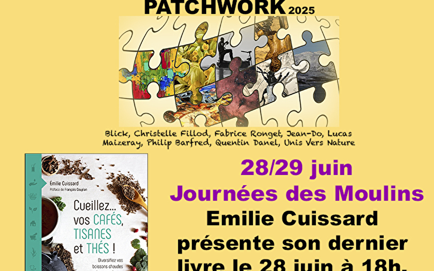 Patchwork-Ausstellung - Moulin du Pont Neuf
