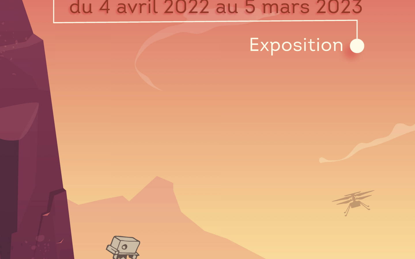 Exposition Pavillon des Sciences : “En avant… Mars !”