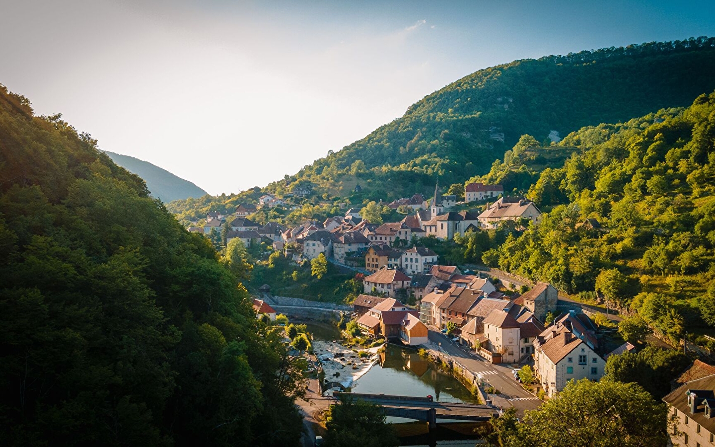 Im Herzen von Lods, dem schönsten Dorf Frankreichs