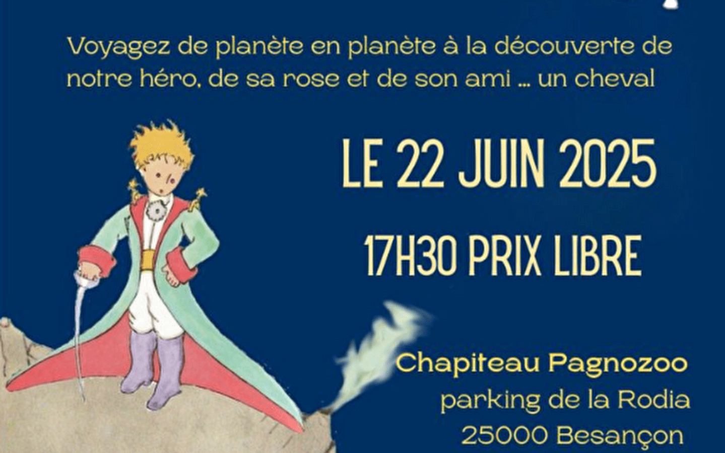 Zirkus Pagnozoo 'Es war einmal ein kleiner Prinz' (Il était une fois un petit prince)