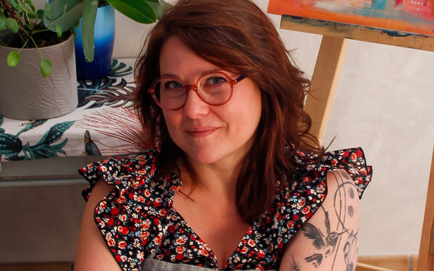 Helena MONNIELLO - Professeur de peinture