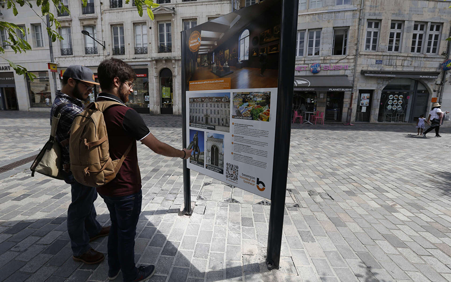 Wifi et portail 'visiter besancon'
