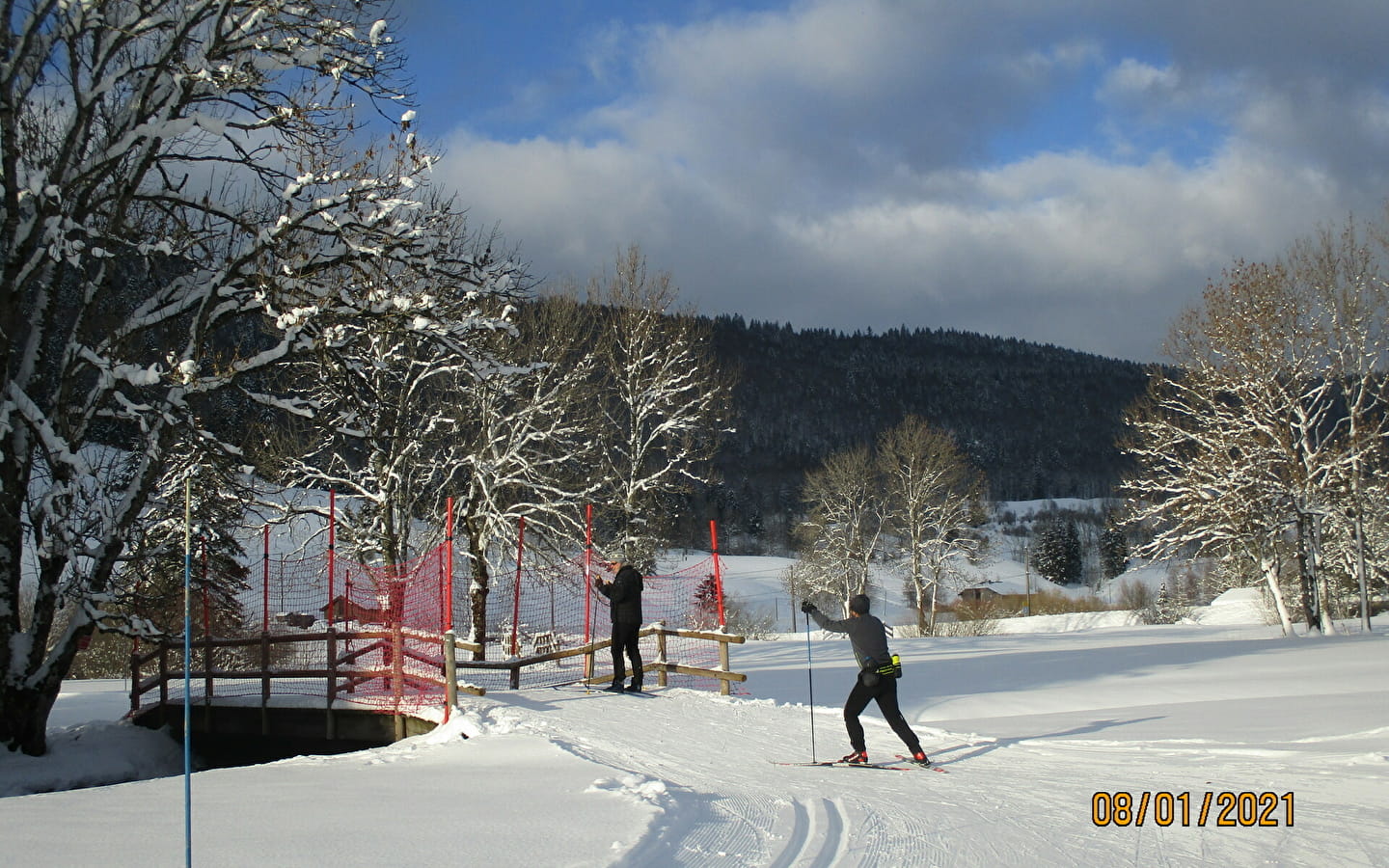 Piste de ski de fond : Les Parisettes