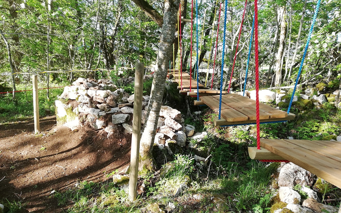 Menth'évasion, parc accrobranches