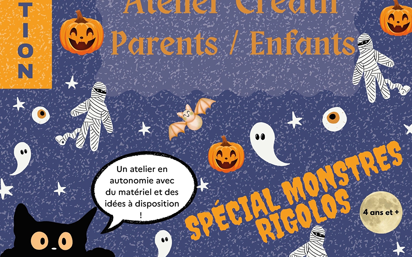 Eltern-Kind-Kreativworkshop Halloween