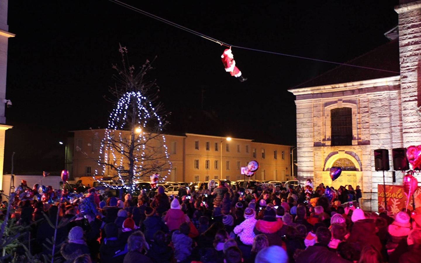 Treffen mit dem Weihnachtsmann