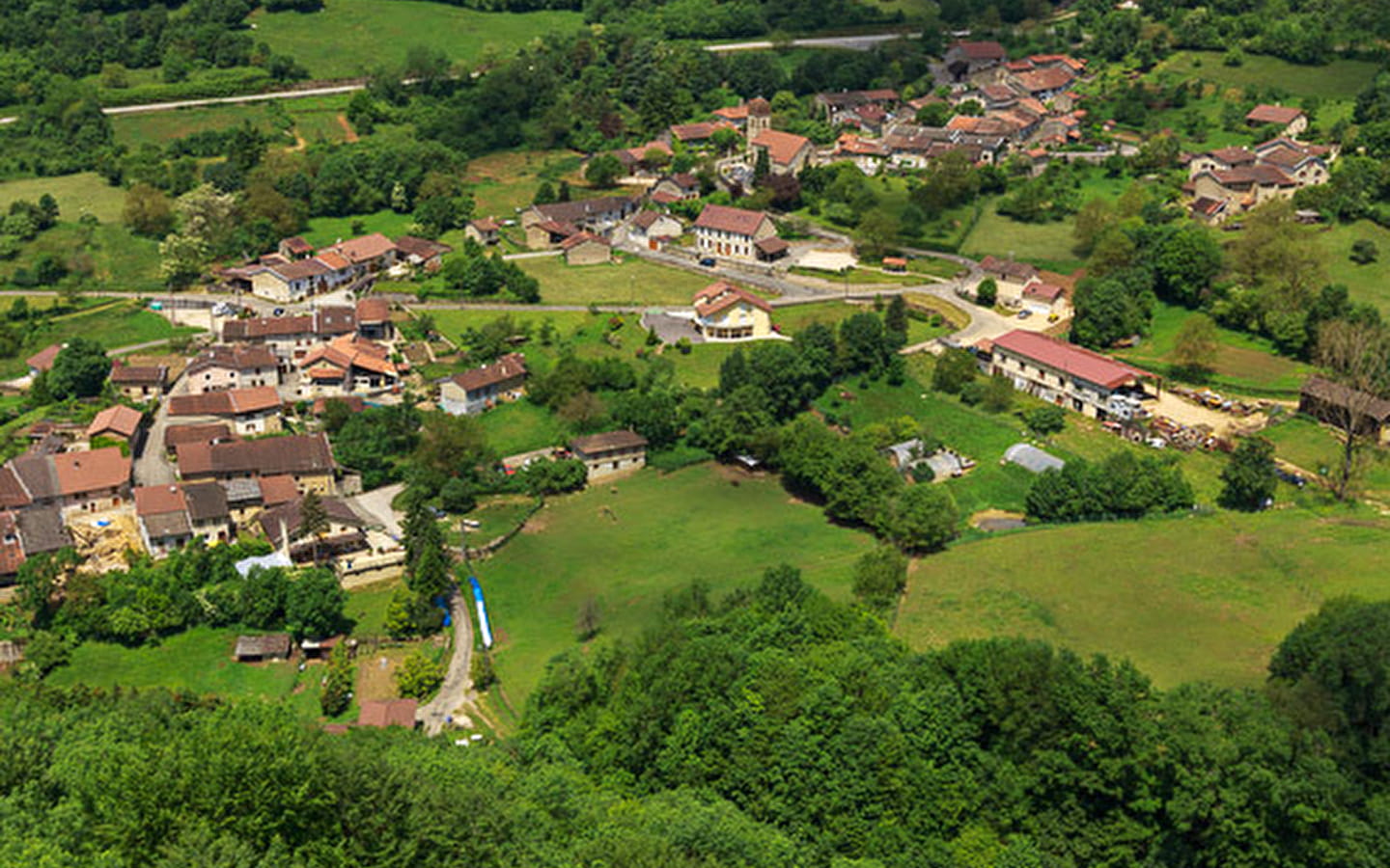 Hausleerstand des Dorfes 