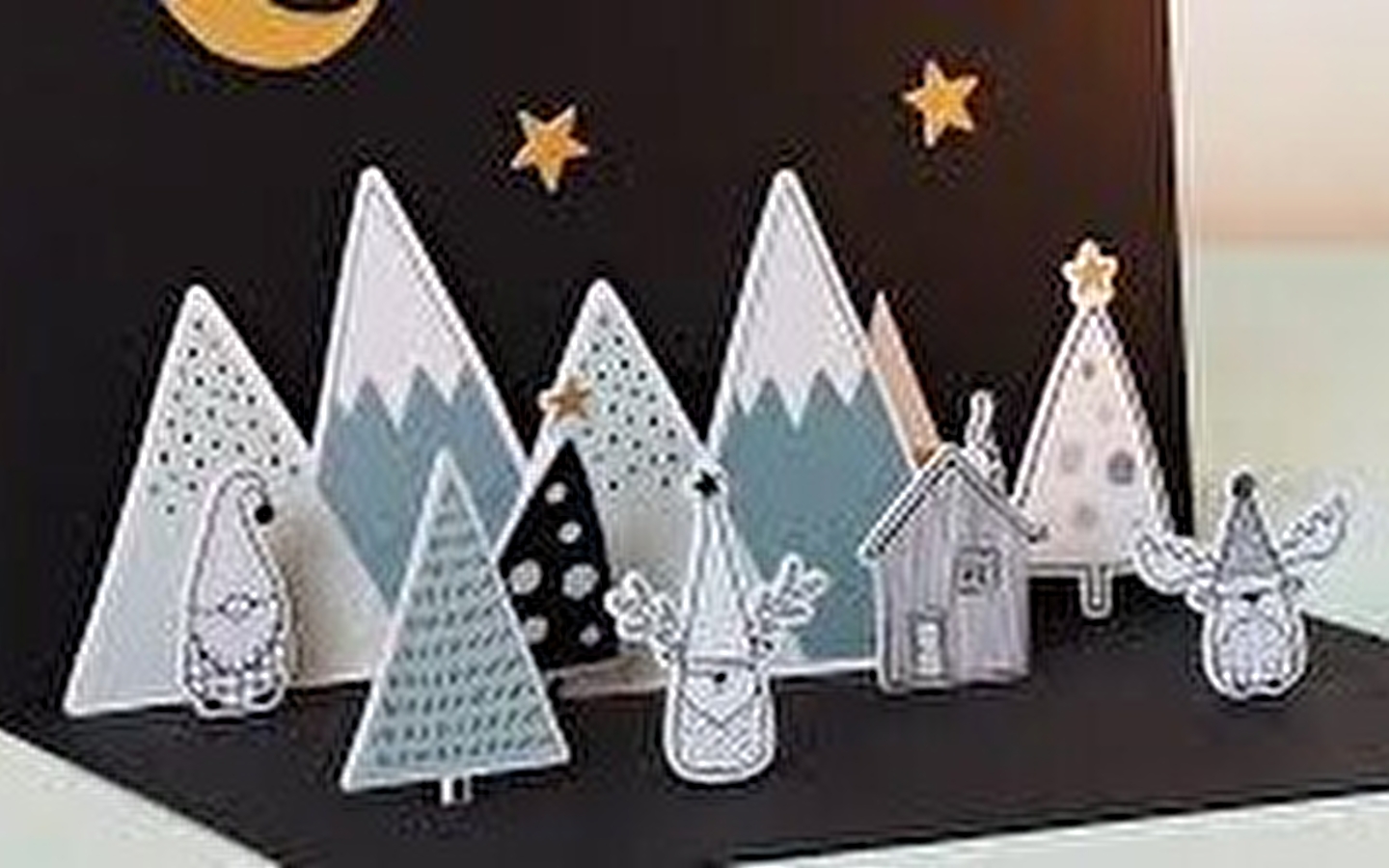 Kreative Eltern-Kind-Werkstatt Pop-up-Grußkarten