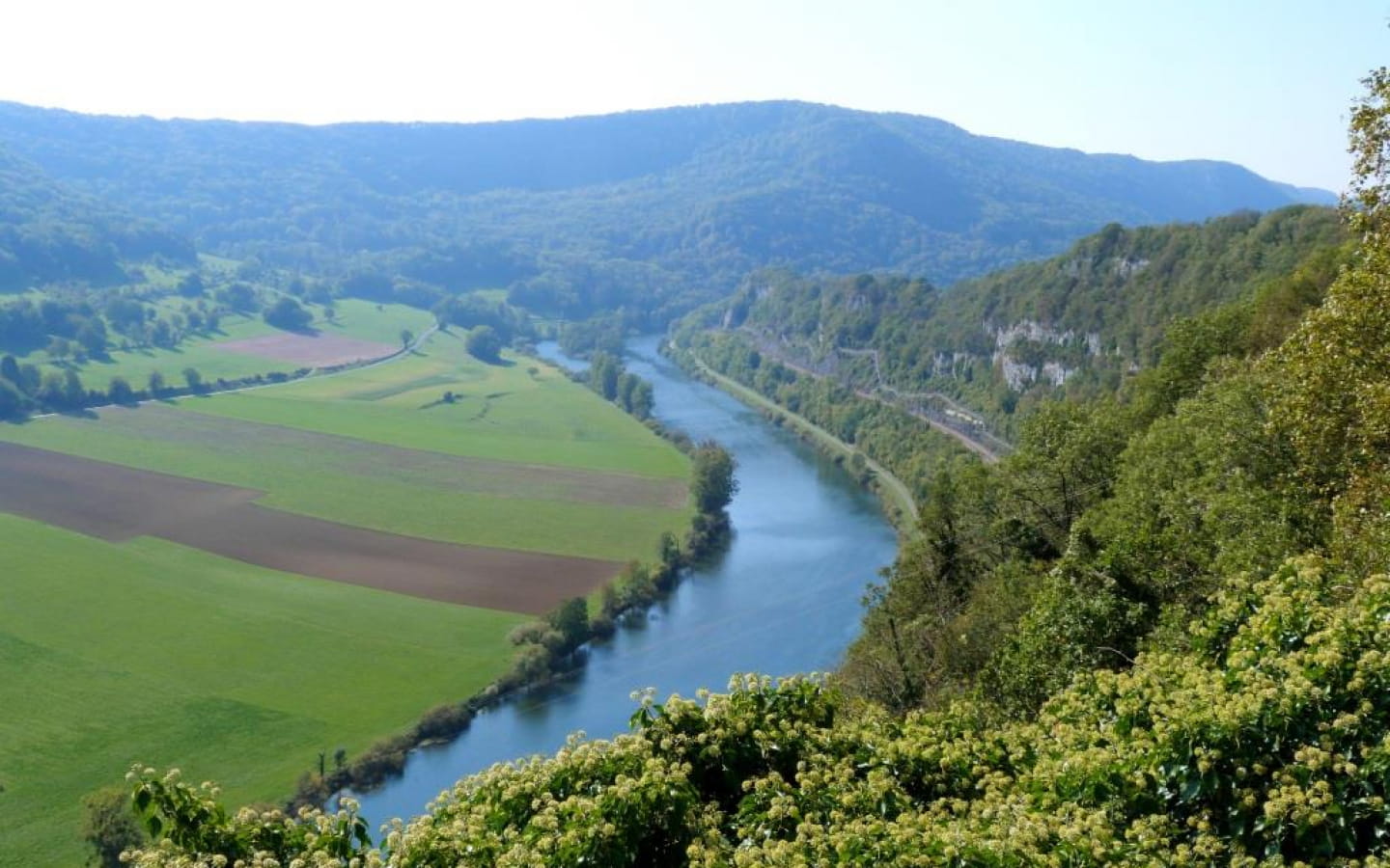 Doubs-Tal mit dem Auto