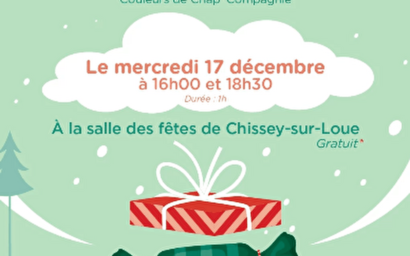 Weihnachtsaufführung: 'Papillotes'.