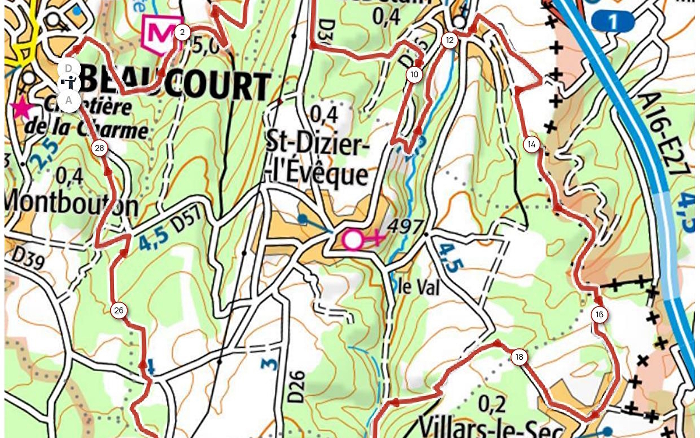 Les Pas du Diable (Die Schritte des Teufels)