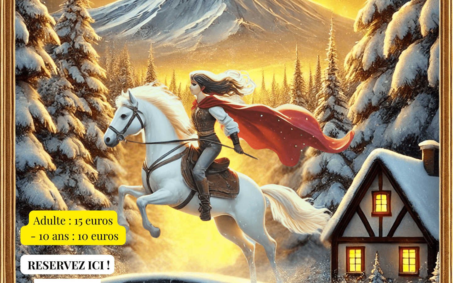 'La mission de Noel' Pferdeshow , écurie du Cerneux