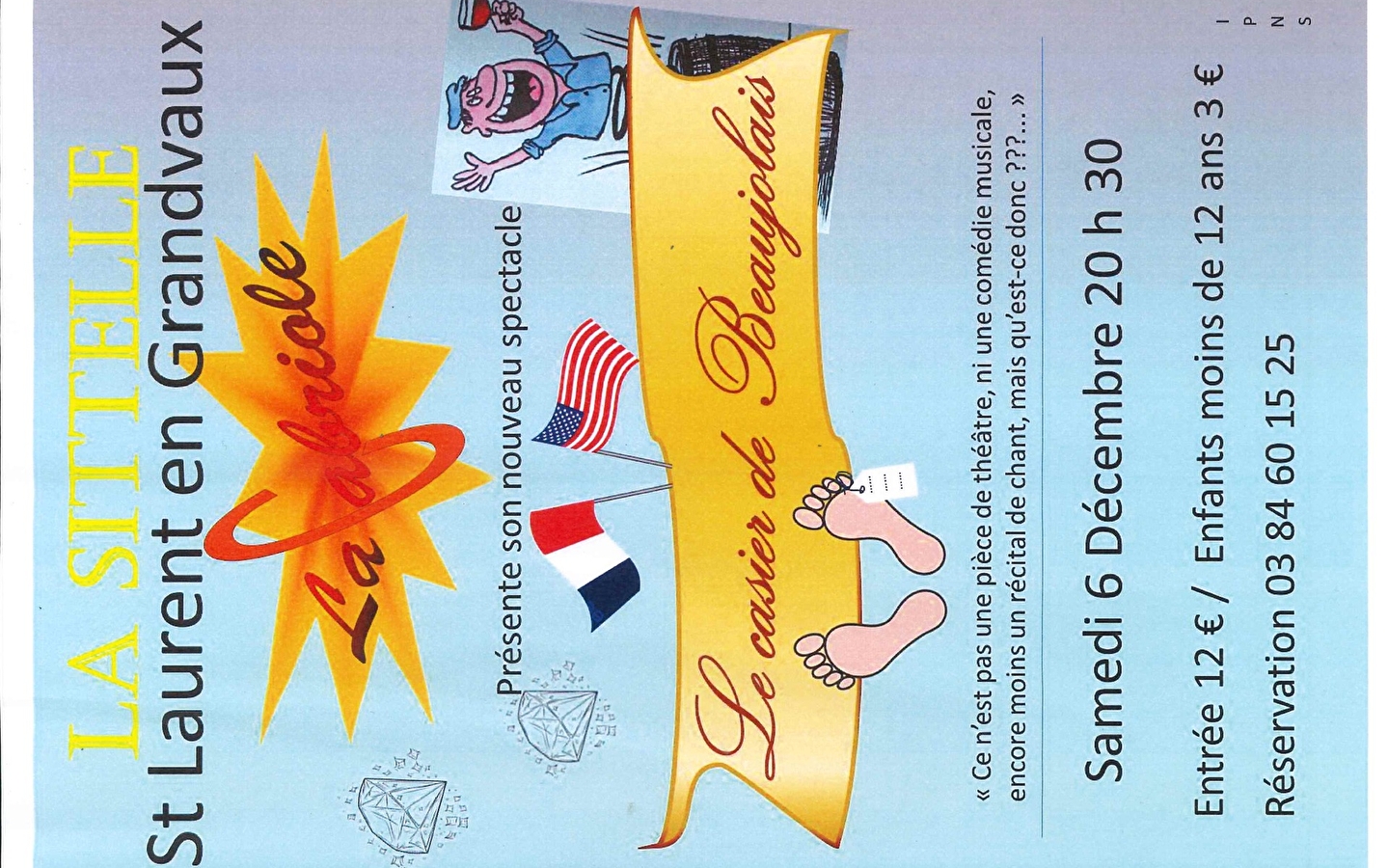 Musical 'Le Casier de Beaujolais' (Das Beaujolais-Fach)