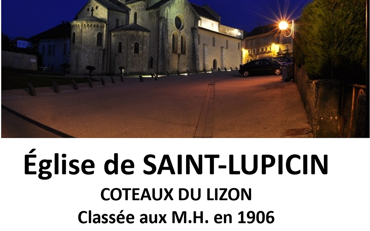 Geführte Besichtigung der Kirche von Saint-Lupicin