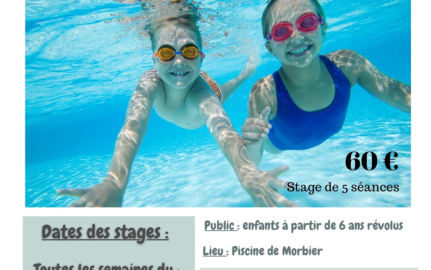 Praktika in den Sommerferien am Pool