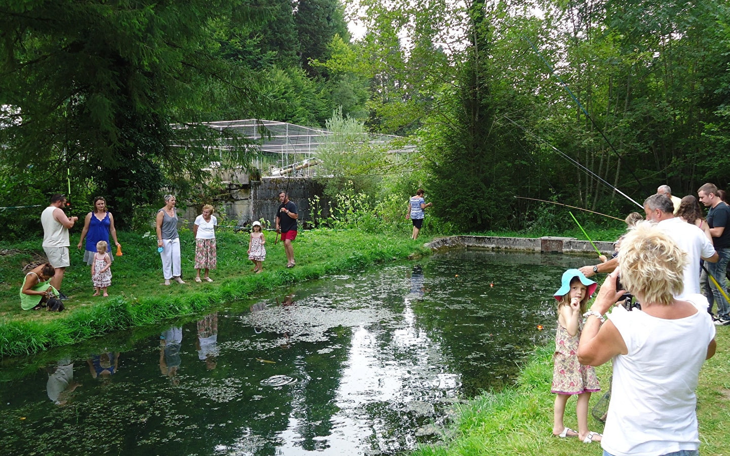 Forellenangeln mit der Familie