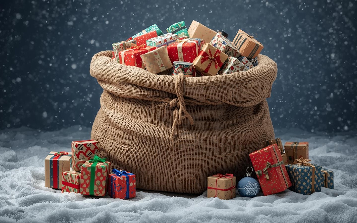 Großes Weihnachtsspiel der Händler von Moréziens