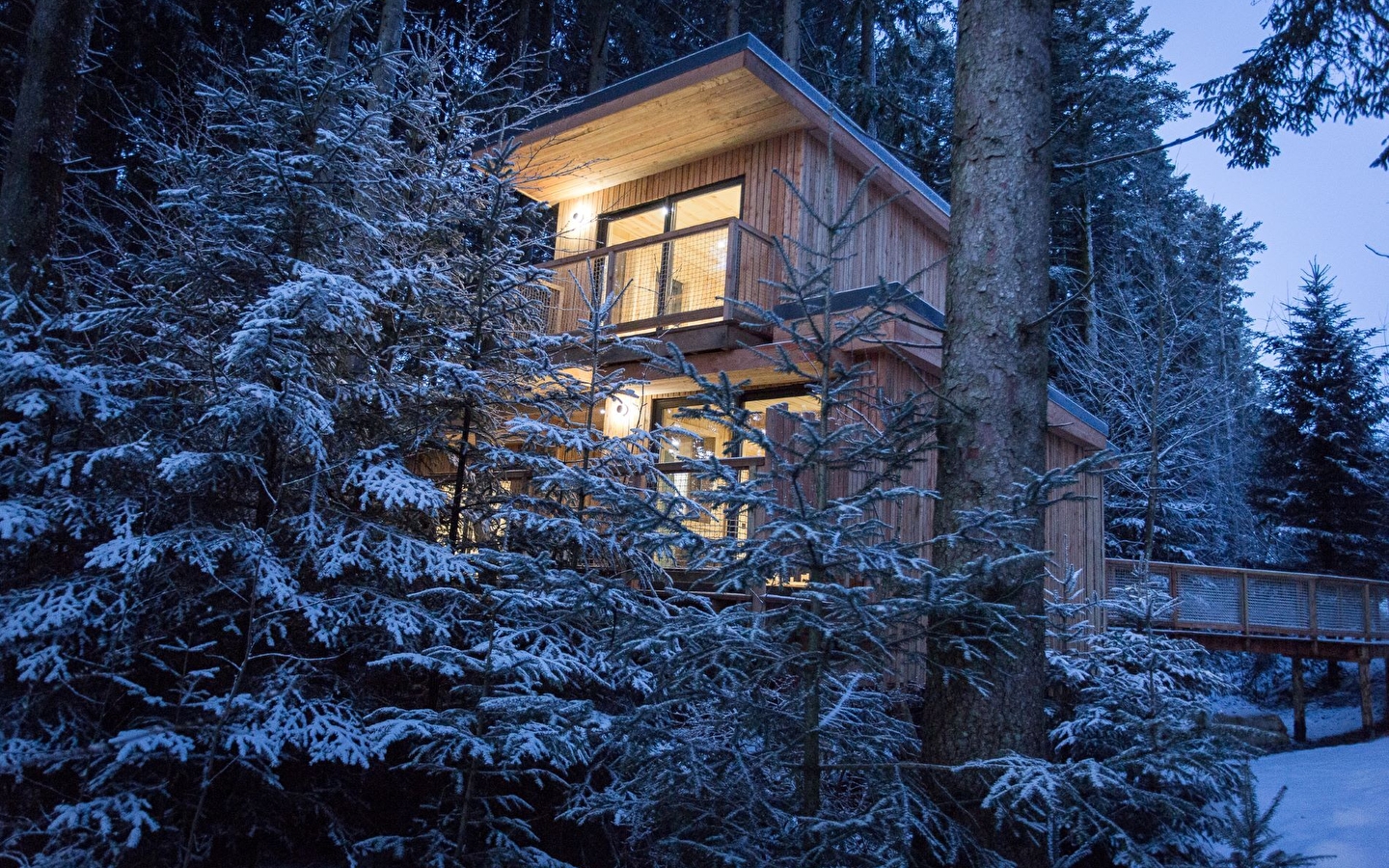 Le Domaine de l'Authentique - Les Cabanes Perchées