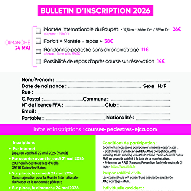 42. Internationale Montée du Poupet