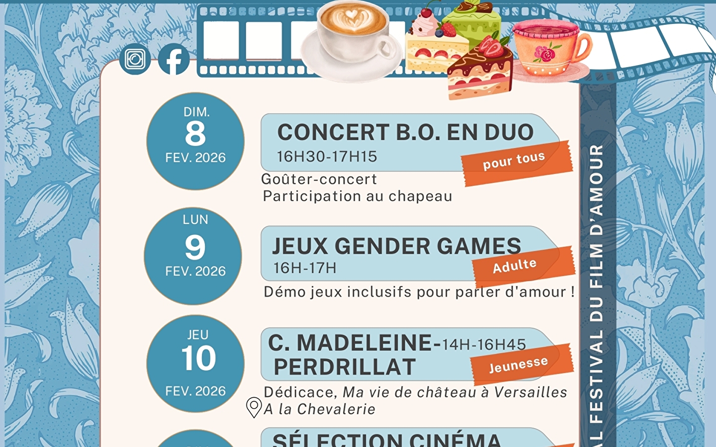 Im Februar in der Café-Buchhandlung Au Petit Léon