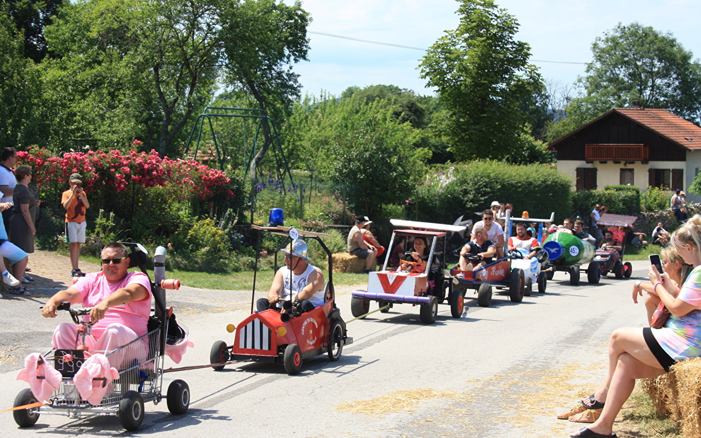 Fest von Plaimbois du Miroir - Seifenkistenabfahrt