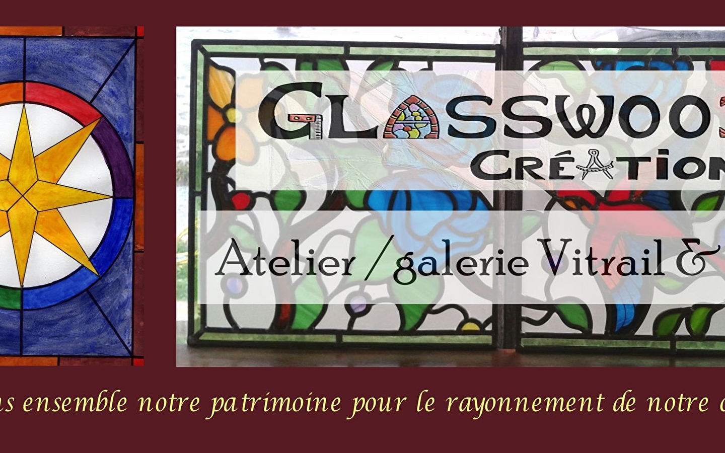 Glasswood Créations - atelier vitrail et bois