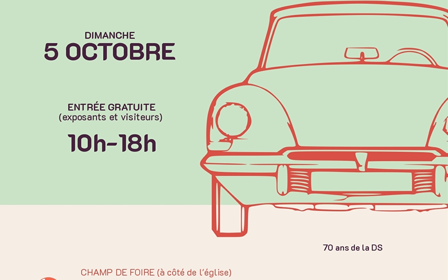 Ausstellung von Oldtimern