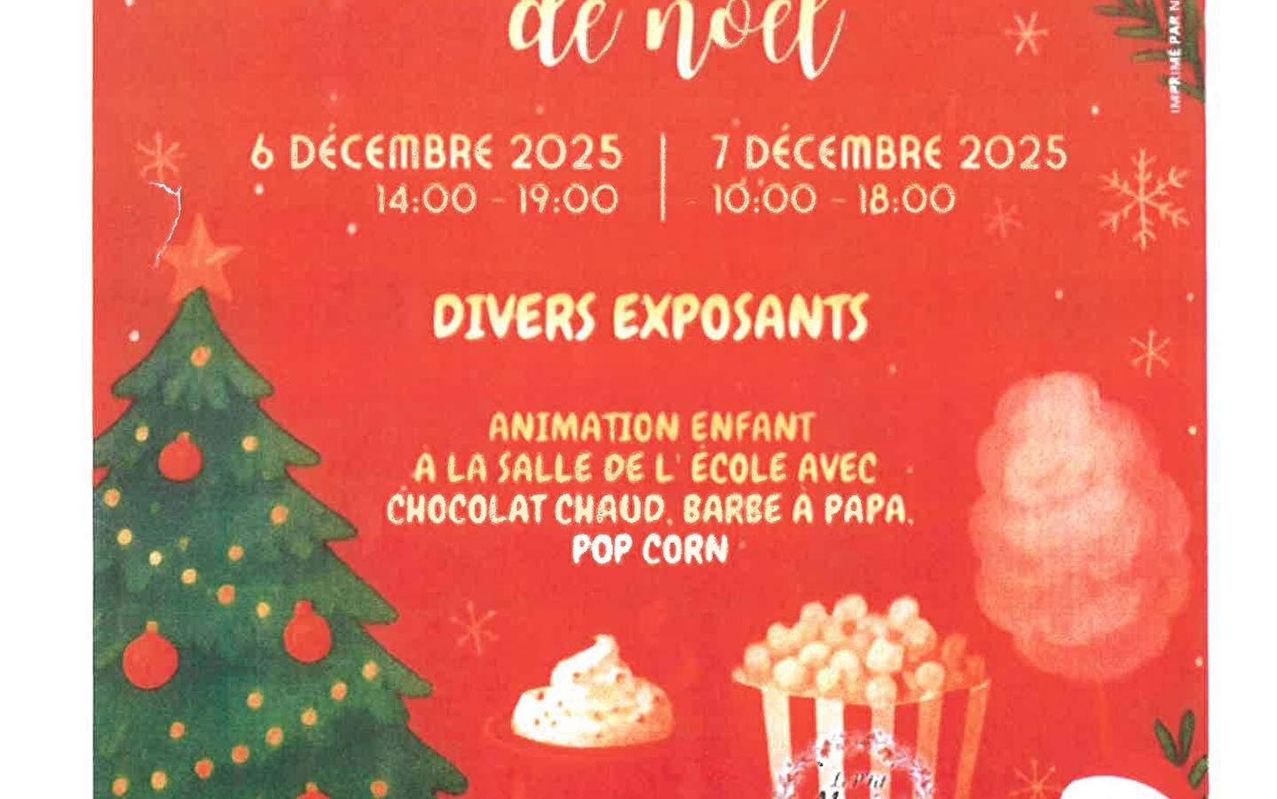 Weihnachtsmarkt in Provenchère