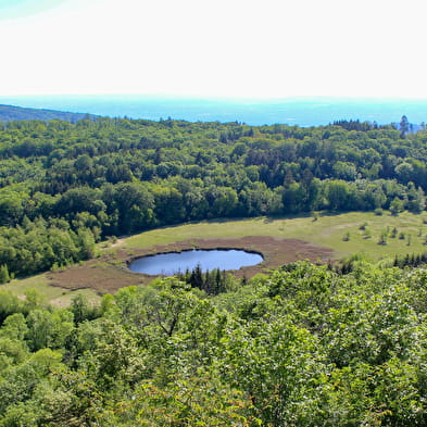 Point de vue : l’œil de la tourbière de Cerin (ENS)