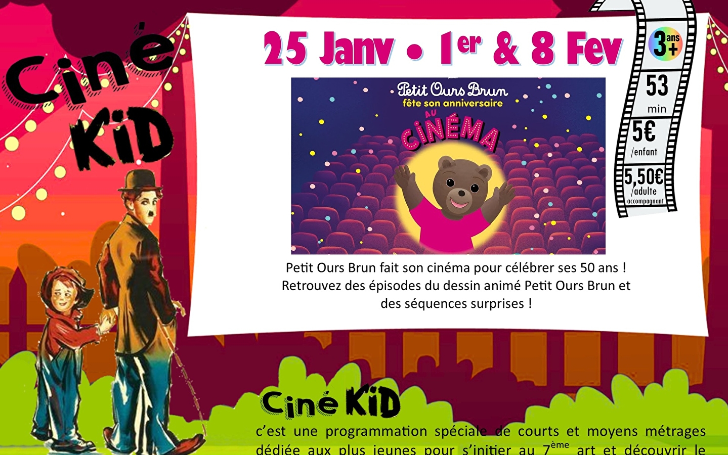 Ciné Kid - Der kleine Braunbär feiert Geburtstag