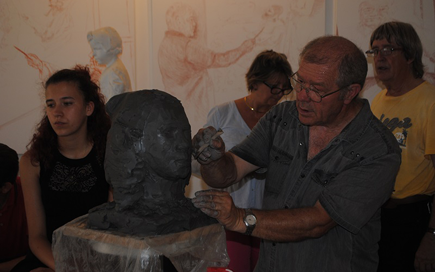 Cours à l'Atelier de Gustave