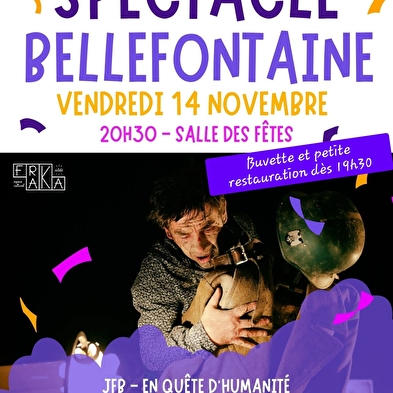 Schauspiel 'JFB - En quête d'humanité' von der Cie Pudding Théâtre