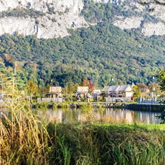 Les Lodges de la Viarhôna : les tentes-lodges - VIRIGNIN