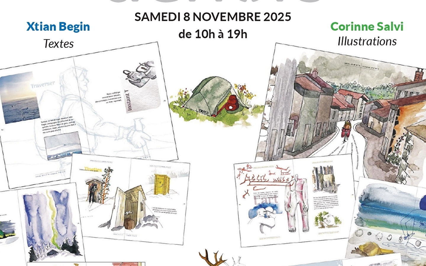 Autogrammstunde mit Corinne Salvi und Xtian Begin