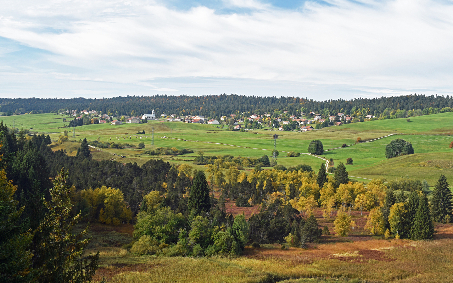 Belvedere und Torfmoor von Nanchez