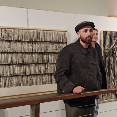 Kunstausstellung - 'Par chez moi, la nature encrée'. Simon Bichet