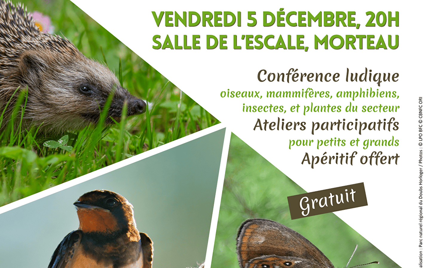 Abend zur Entdeckung der Flora und Fauna des Val de Morteau: Atlas der Biodiversität des Doubs Horloger