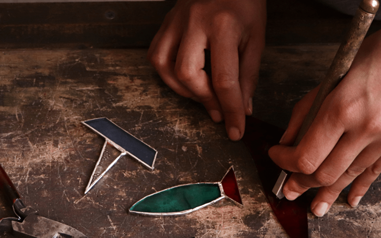 Glasmalerei-Workshop