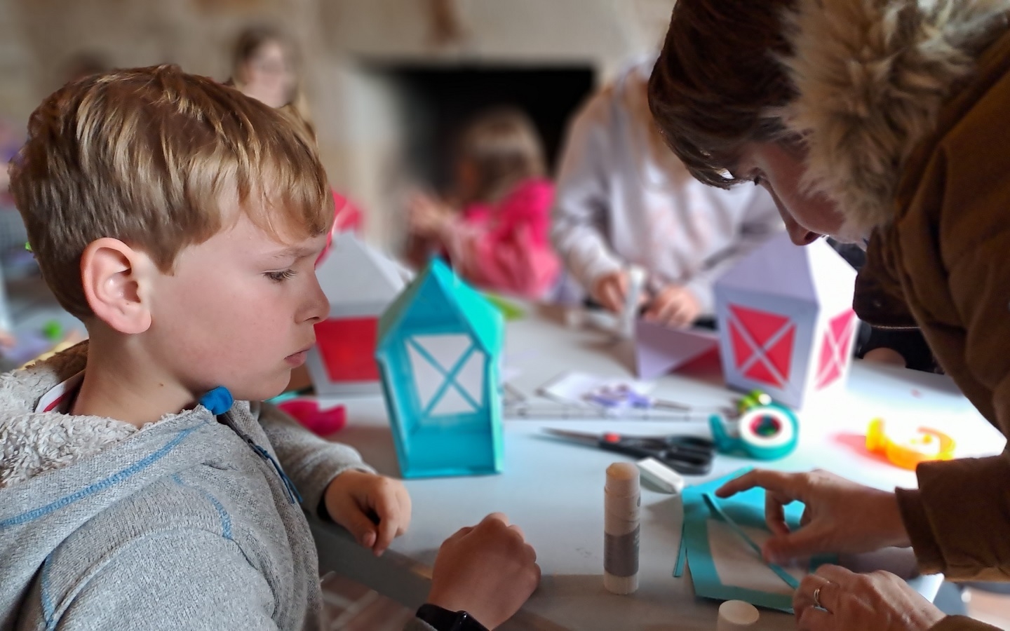Familienworkshop - 'Leuchte meine Laterne'.