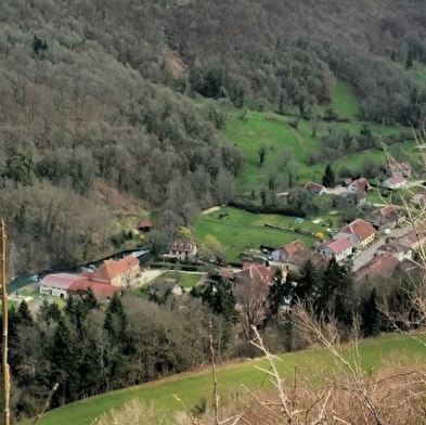 Der berg guillon wanderweg
