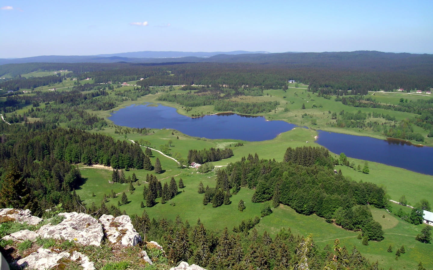 Die Seen von Bellefontaine und Chapelle des Bois - Mountainbike / MTB AE