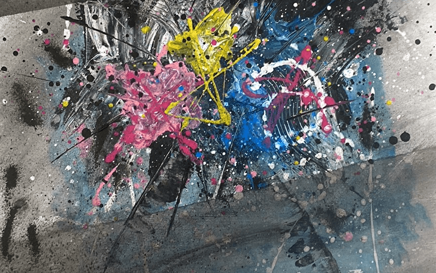 Ausstellung - Coup d'œil: Abstrakte Malerei von Lize Tomas