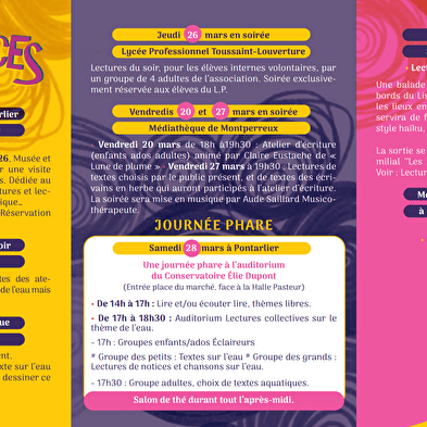 Lecturbulences in Nans sous Sainte Anne